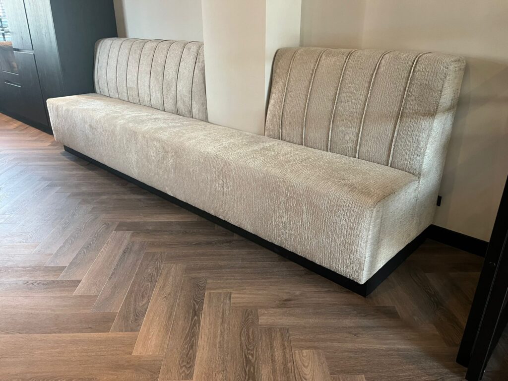 Wat kost een zitbank op maat?