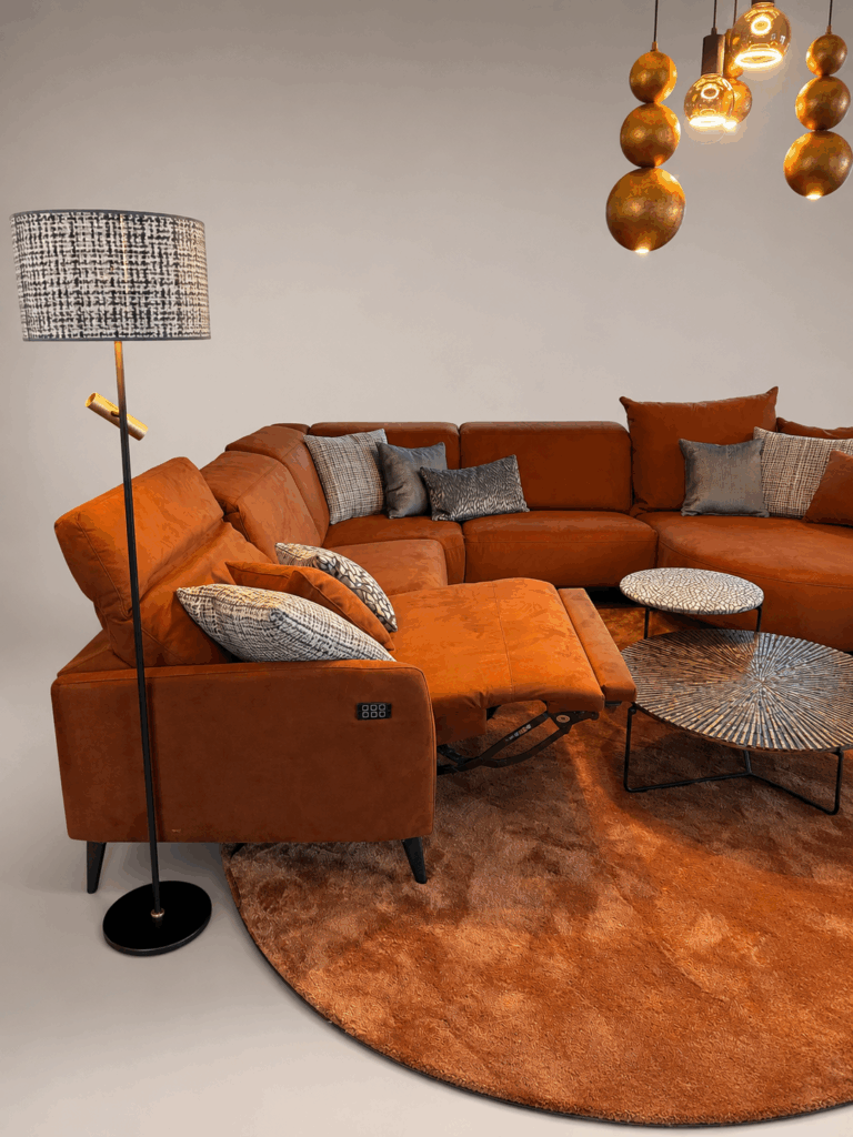 Phlox & Lotus: Luxe Relaxbanken op Maat met Elektrisch Comfort